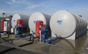 3. Havalimanında Karmod 100 Ton Su Depoları